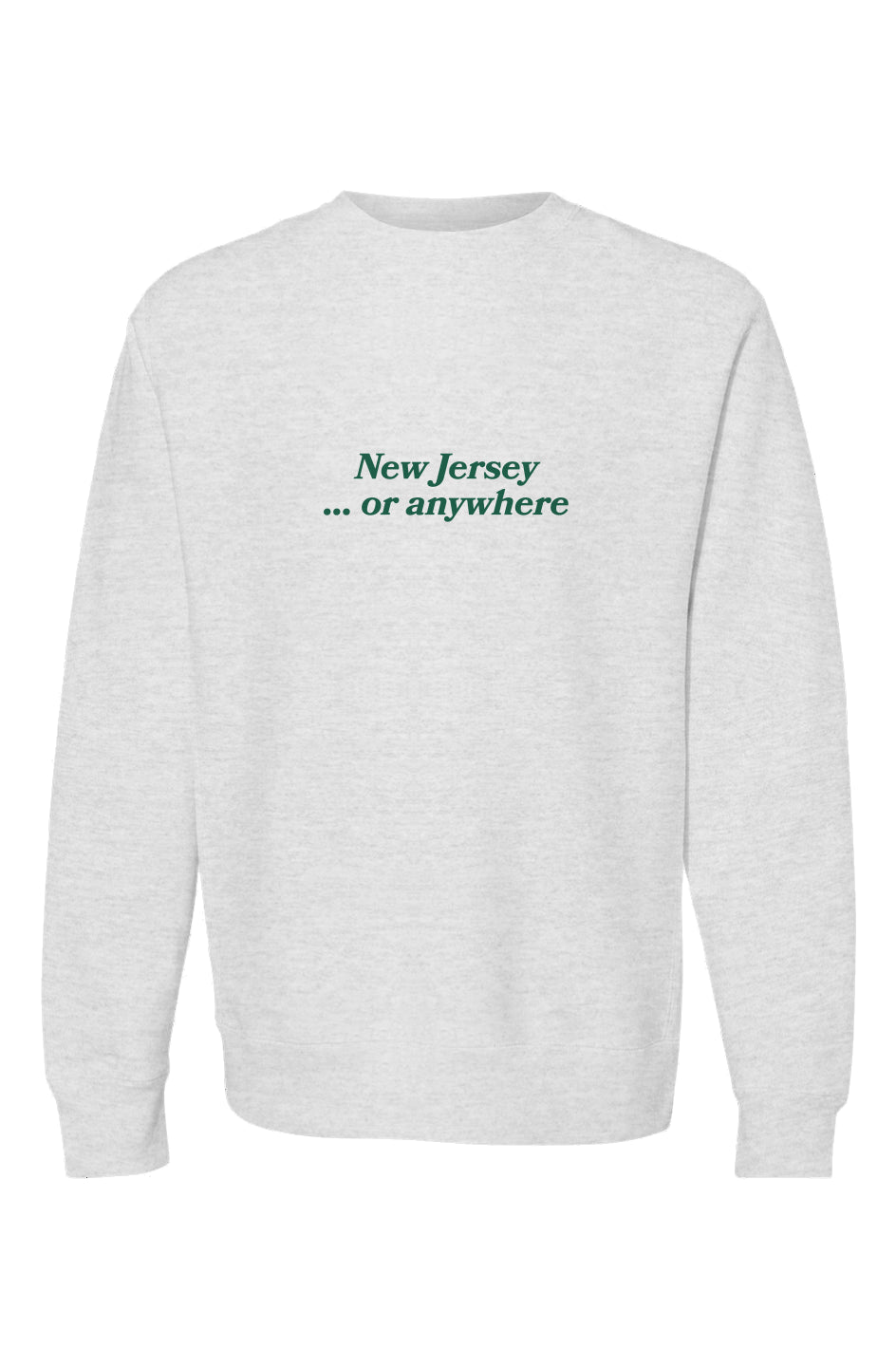 Green Logo Heavyweight Crewneck